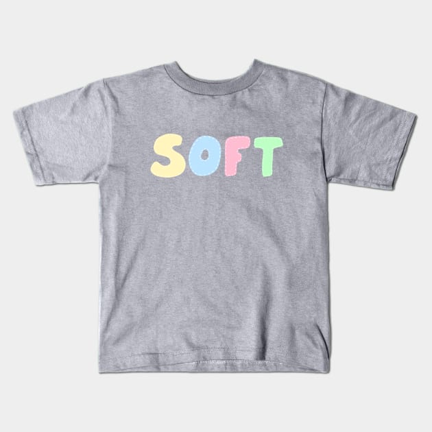 Soft Kids T-Shirt by Mickidona